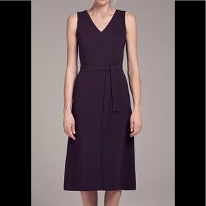 MM Lafleur Susan Dress in XS, Aubergine